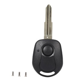 KSTE 2 Buttons Black Remote Key Case Fits for SsangYong Actyon Kyron Rexton