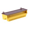 Detachable Yellow Plastic Pollen Trap, Ventilated Pollen Tray Beekeeping Tool,