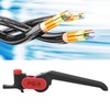 Cunyuer Round Cable Stripper, Cutting Depth Adjustable Manual Cable Stripper