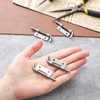 4 Pcs Stainless Steel Flat Pin Hinge Spring Latch, Heavy