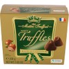 Maitre Truffout, Hazelnut Flavor Fancy Cocoa Dusted Truffles, 7.05oz/200g, Belgian