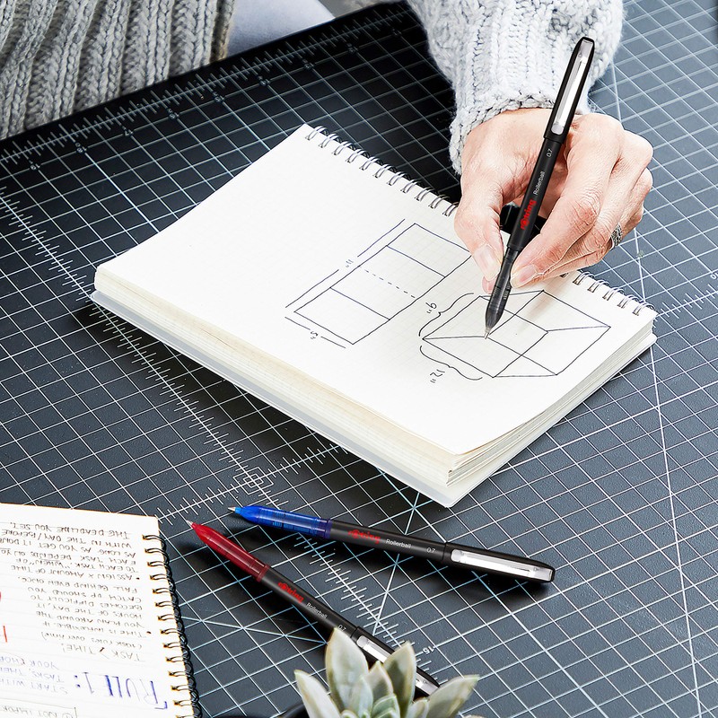 rOtring Rollerball Pen Fine Point (0.7 mm) for Clear Writing