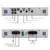Pyramid 2 Channel Car Stereo Amplifier - 1000W Dual Channel