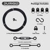 DURIGID Anti Sag Gate Kit D-Ring Fence Gate Kit, Anti