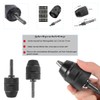Moyata 2-13 mm Drill Chuck Adapter, Keyless Drill Chuck, 3