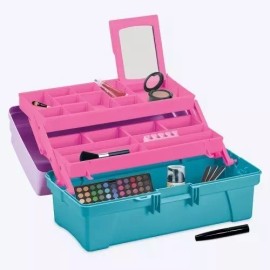 Q´Home Caja Para Almacenar Maquillaje Multicolor