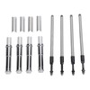 24PCS Adjustable Pushrods Cover Kit 0928 0023 Chrome Push Rod