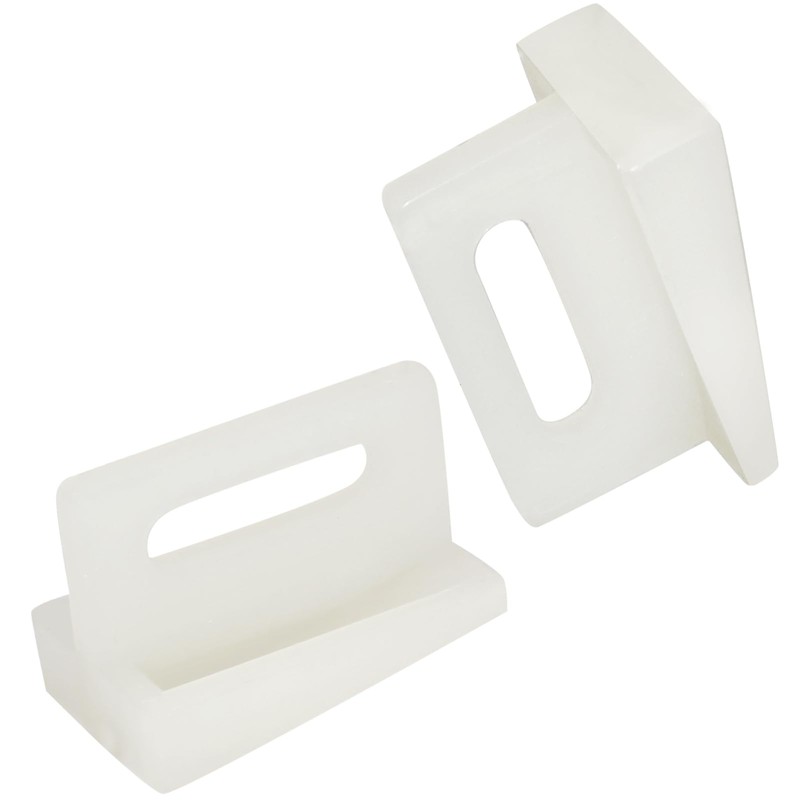 10 Pcs Pocket Door Bottom Guide, Plastic Sliding Door Track