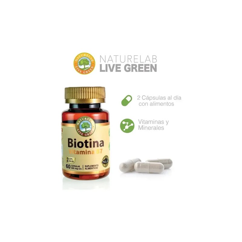 Naturelab Biotina 60 Cápsulas