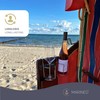 MARINEO Beach Chair, Drink Holder, Bottle Holder, Cup Holder for