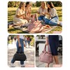 Drawstring Lunch Bag for Women, 13.5L Leakproof Puffy Insulated Lunch