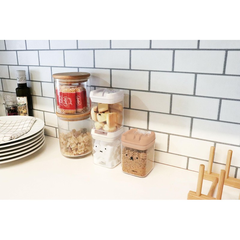 Okato Miffy/Boris Canister, Set of 3 (Miffy for Face, Night-Miffy,