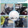 WOOGA Motorcycle Front Fairing Windscreen Windshield Flyscreen Visor Replacement for