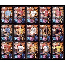 MATCH ATTAX 19/20 FULL SUBSET OF ALL 15 SUPER BOOST STRIKERS