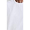 Madewell Women's Perfect Crewneck Tee, Eyelet White, XXL