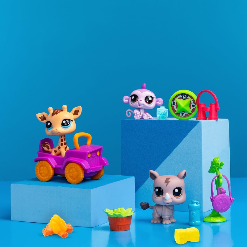 BANDAI - Littlest Pet Shop - Safari Pack - 3