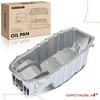 A-Premium Engine Oil Pan Sump with Drain Plug Compatible with