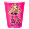 Silver Buffalo Bratz Airbrush Sparkle Juego de 4 vasos de