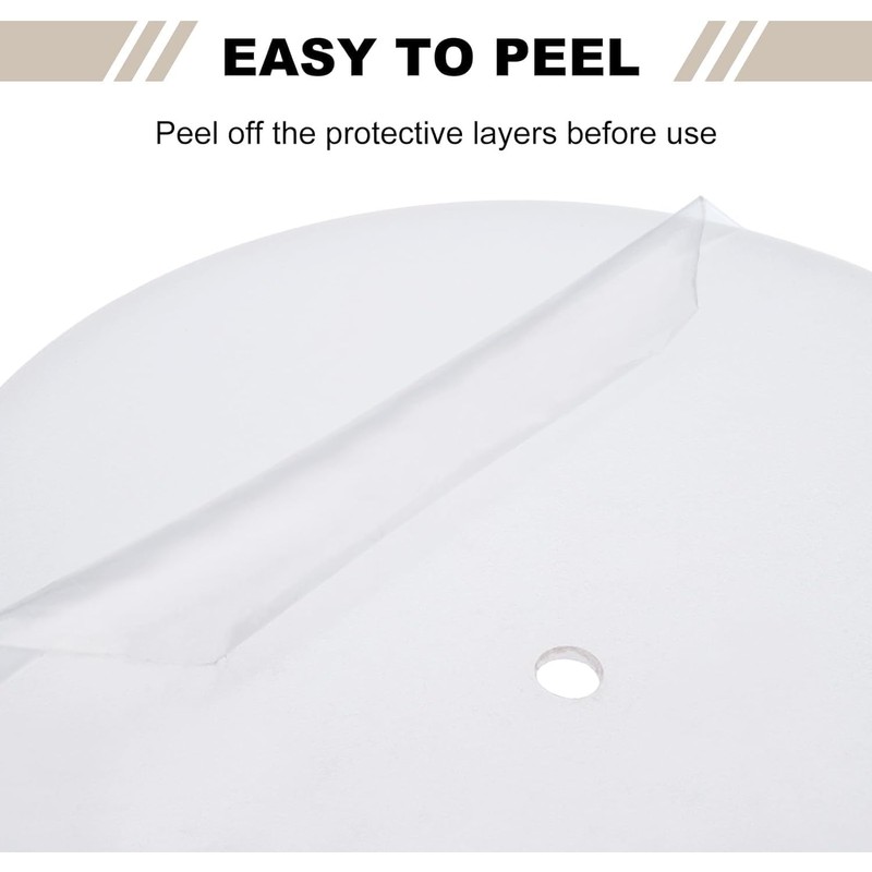 Awclub Round Lampshade Diffuser, 15" Diameter with 3/8" Center Hole