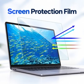 Laptop Screen Protector Film – PET Anti Blue Light Display Cover for Notebook Screens