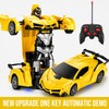 2.4GHz RC Transforming Car Robot Toy – One-Button Deformation Racing