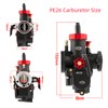 PE26 Carburetor 26mm Carb with Carb jets for 150cc to