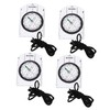 OHPHCALL 5sets Survival Compass Hiking Camping Navigation Lightweight Pocket Design