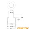 POWERTEC 70104 4-Inch to 2-1/2-Inch Reducer