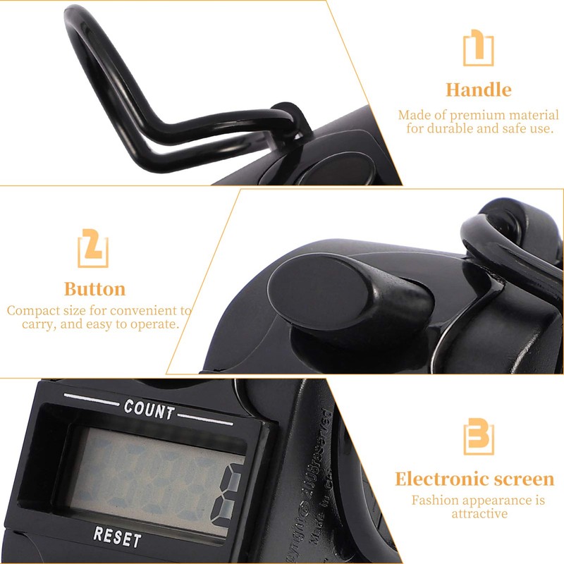 iplusmile Finger Counter Mechanical Manual Counter 5 Digit Counter Executor