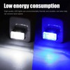 Ziciner 4 PCS USB LED Car Interior Atmosphere Lamp, Portable