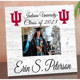 Indiana University Photo Frame Alternative IU Custom Printed Picture Frame for Students, Graduation or Alumni
