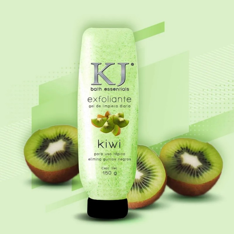 Exfoliante en Gel Facial y Corporal KJ con Extracto de