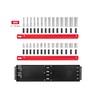 TEKTON 1/4 Inch Drive 6-Point Socket Set with Rails and