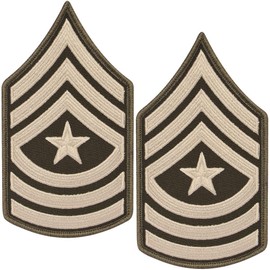 Army AGSU Sgt. Major E-9 Cloth Rank - Male