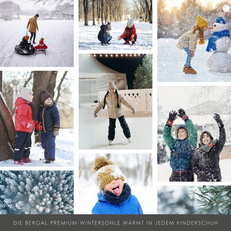 Bergal Bergal Thermo Tec Kinder Comfort Insole, Beige, 23 EU