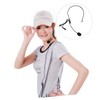 FRCOLOR 4PCS Head Mounted Microphone with Voice Amplifier Wired Earhook