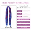 Shinon Dreadlocks Extension 22 Inch Double Ended Dreadlocks Extensions Dreads