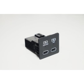 [UC PRODUCE] Honda N-BOX Dedicated USB TYPE-C Smartphone Rapid Charger 18W + 18W / MAX 30W JF3/JF4 /PD/PPS/