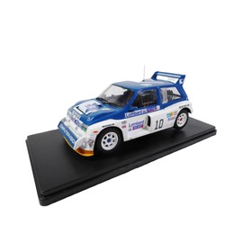 - Miniature car reproduced in 1/24 scale compatible for MG METRO 6R4 POND - RAC Rally GB 1985 - RVQ21
