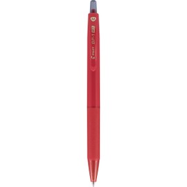 Pilot Bolígrafo Bp-1 Rt, Punto Mediano (1.0 Mm), Retráctil, Tinta Base Aceite Color Rojo, Caja De 12 Piezas