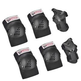 SOHOUR HOME Youth/Kids Knee Pads Elbow Pads Wrist Guards Protective Gear Set for 3-15 Years Child Roller Skates, Skateboard, Cycling, Inline Skating, BMX Bike, Scooter Riding and Other Outdoor Sports