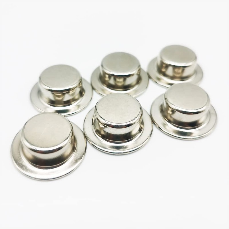 Alamic Push on Pushnut Cap Stud 5/8 Inch Axle Cap
