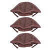 3pcs Stretchable Stocking Wig Cap Breathable Nylon Mesh Hat for