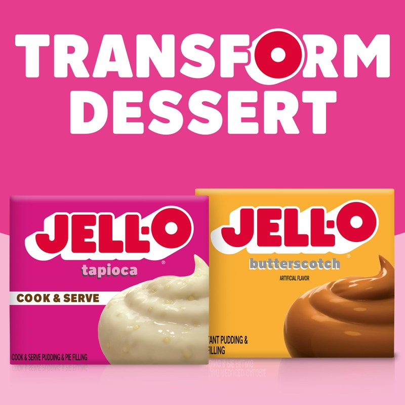 Jell-O Cook & Serve Tapioca Fat Free Pudding & Pie
