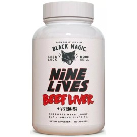 Black Magic Supps Nine Lives Beef Liver