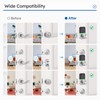 Keypad Smart Door Lock with Knob: Kucacci Keyless Entry Fingerprint