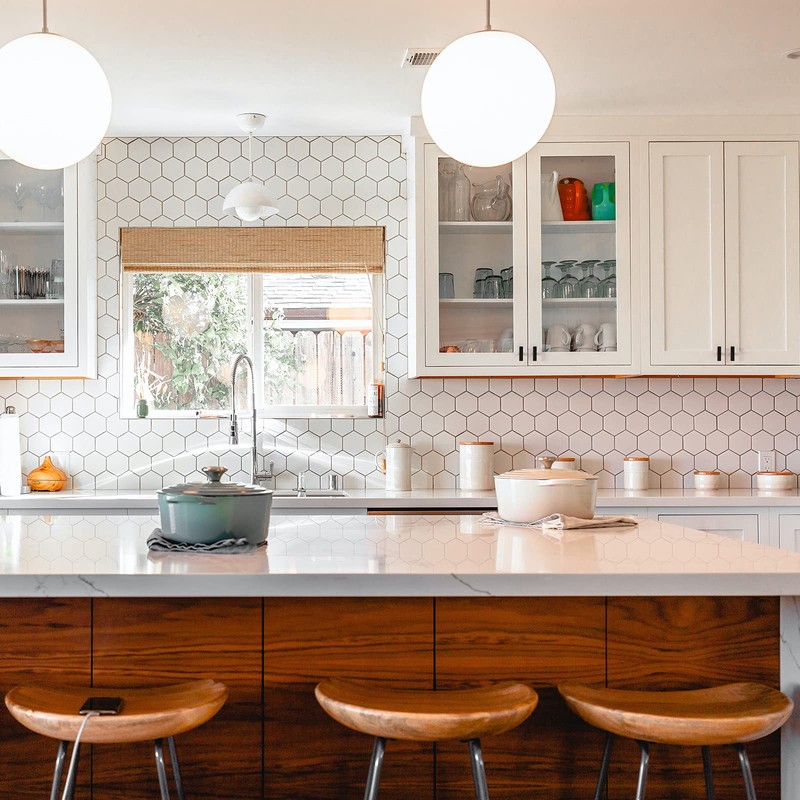 Amerdeco Furniture Knobs Stainless Steel Cupboard Knobs Black Drawer Knobs