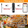 500ft Smart Bluetooth Meat Thermometer with IP66 Waterproof, Food Thermometer