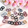 100 Pack Hair Bobbles, Elastic Hair Bands, 4 Styles
