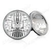 CHUSYYRAY 2x 7 Inch LED GLASS Headlight Round ORIGINAL CLASSIC